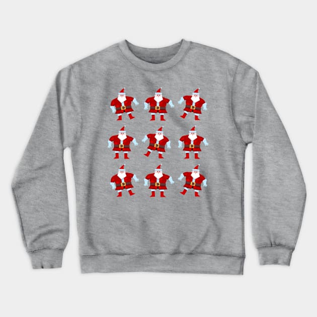 SANTA DANCE Crewneck Sweatshirt by AnishaCreations